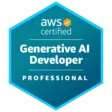 AWS Generative AI Developer Professional badge